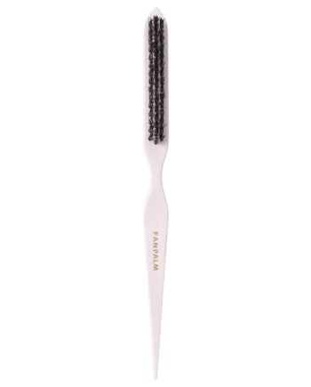 Art.FP53TSW Eπαγγελματική βούρτσα TEASING HAIR BRUSH EBONY GLOSSY WHITE