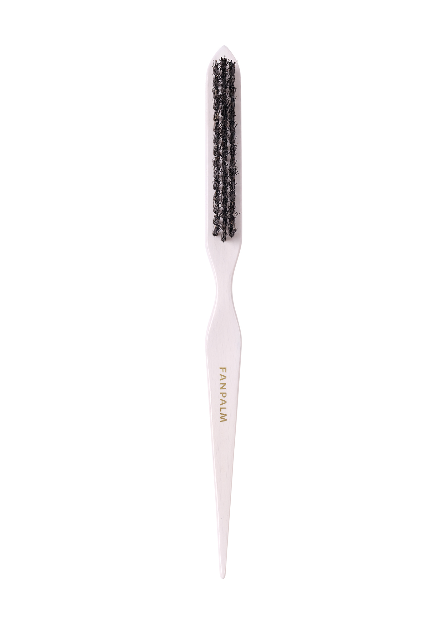 Art.FP53TSW Eπαγγελματική βούρτσα TEASING HAIR BRUSH EBONY GLOSSY WHITE