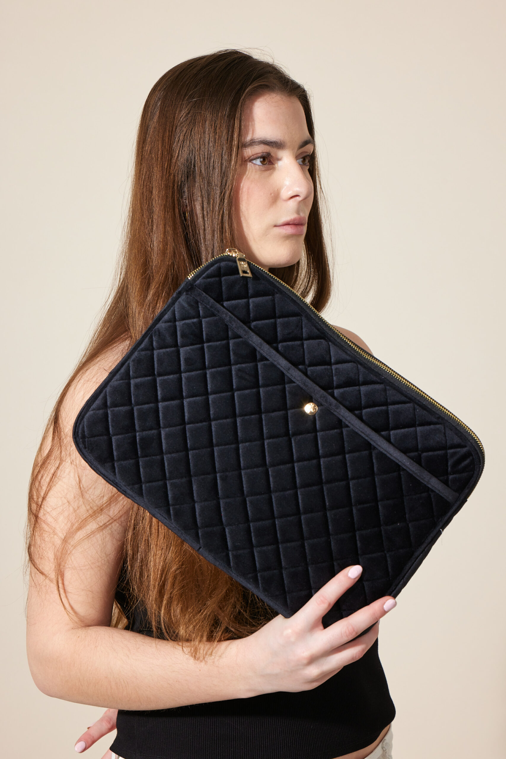 Art.FP17BLV Θήκη μεταφοράς laptop BLACK VELVET
