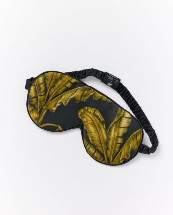 Art.FP12TB  Mεταξωτή μάσκα ματιών TROPICAL BLACK