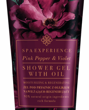 Art.BC56SE SPA EXPERIENCE PINK PEPPER & VIOLET σετ 3 τεμ.(Shower gel, Oil & Body balm)