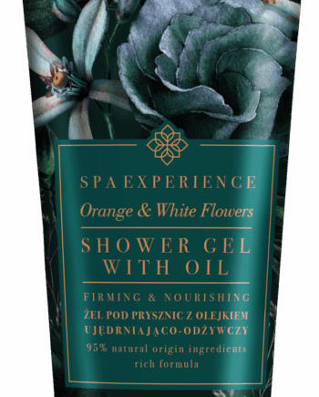 Art.BC57SE SPA EXPERIENCE ORANGE & WHITE FLOWERS σετ 3 τεμ.(Shower gel, Oil & Body balm)