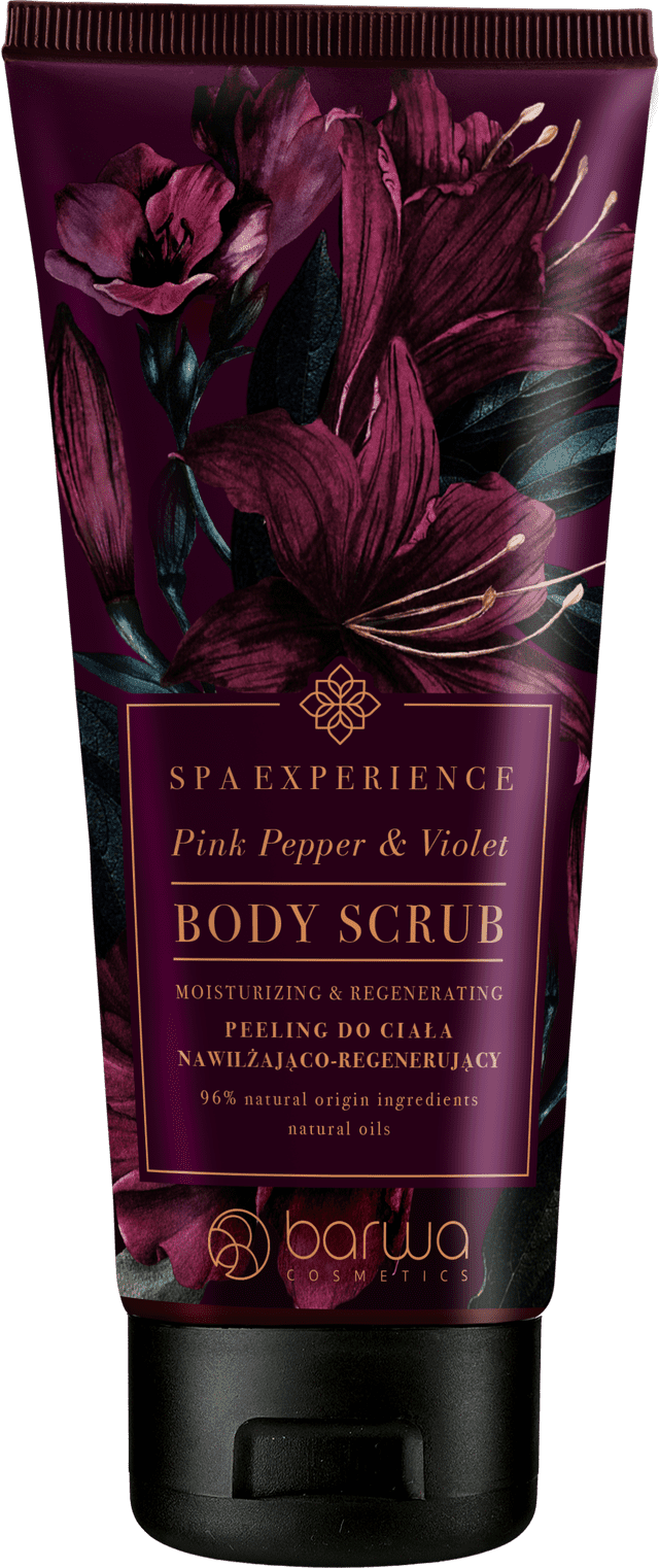 Art.BC56SE SPA EXPERIENCE PINK PEPPER & VIOLET σετ 3 τεμ.(Shower gel, Oil & Body balm)