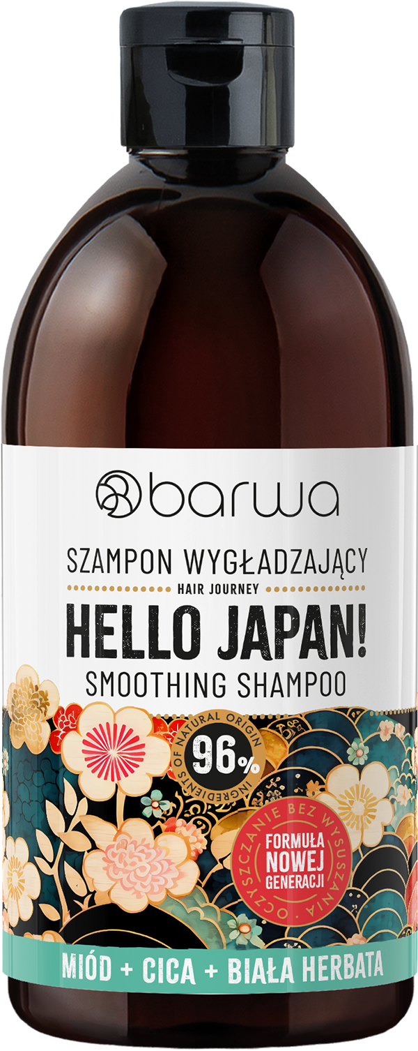 Art.BC35HJ Hair Journey λείανσης μαλλιών HELLO JAPAN! σετ 2 τεμ.(Shampoo & Conditioner)