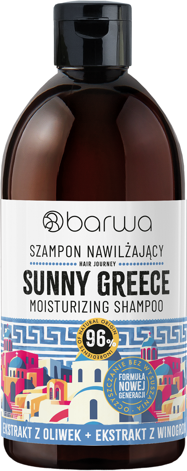 Art.BC36HJ Hair Journey ενυδάτωσης μαλλιών SUNNY GREECE σετ 2 τεμ.(Shampoo & Conditioner)
