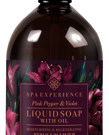 Art.BC61SE SPA EXPERIENCE υγρό σαπούνι σώματος και προσώπου PEPPER & VIOLET 380ml